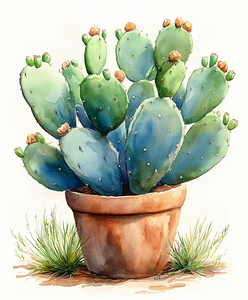 Potted Prickly Pear