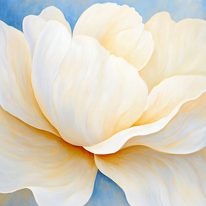White Flower Close Up
