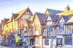 Warwick UK Lord Leycester Hospital