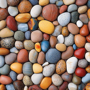 Colourful Pebbles