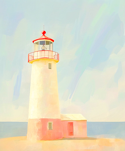 Pastel Lighthouse