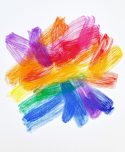 Colorful Abstract Scribble