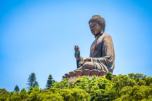 Big Buddha Lantau Island Hong Kong