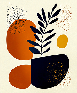 Modern Brown Abstract