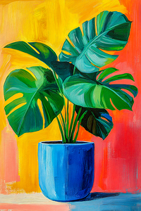 Monstera Deliciosa Pot Plant
