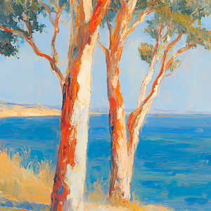 Coastal Gum Trees