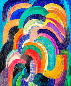 Rainbow Abstract