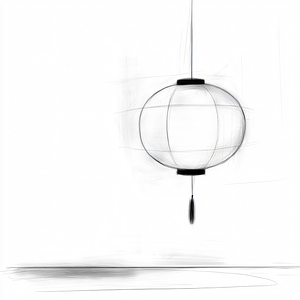 Chinese Lantern Sketch