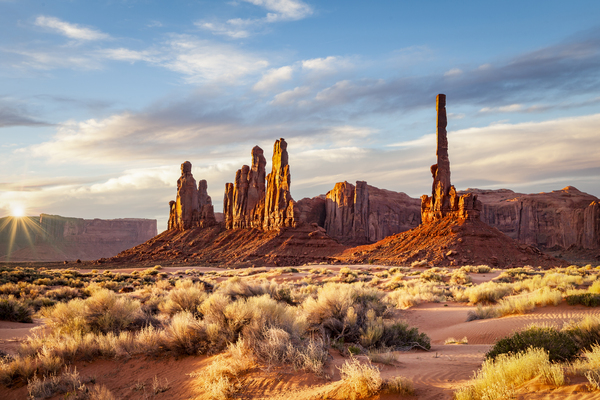 Monument Valley Sunrise by Travelling Light