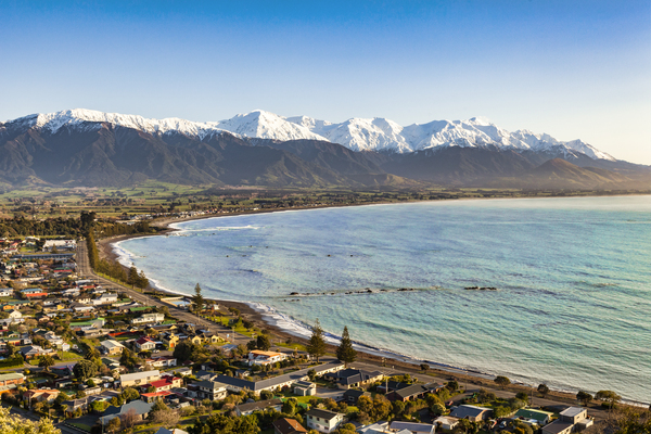 Kaikoura New Zealand in Early Morning by Travelling Light