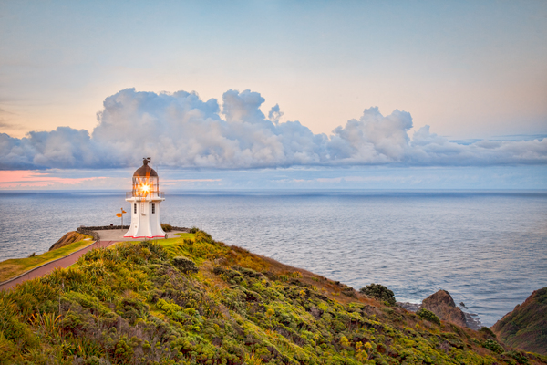 Cape Reinga Lighthouse Northland New Zealand by Travelling Light