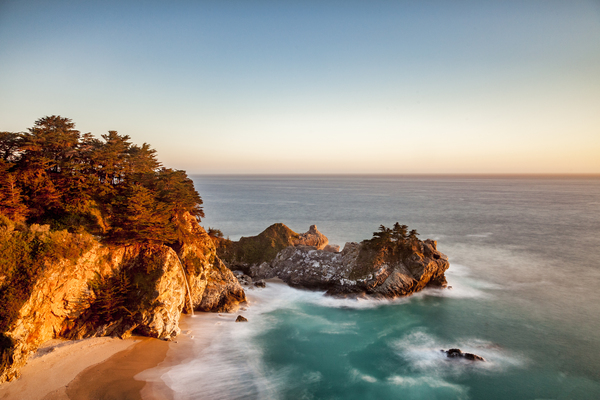 McWay Cove and Falls California by Travelling Light