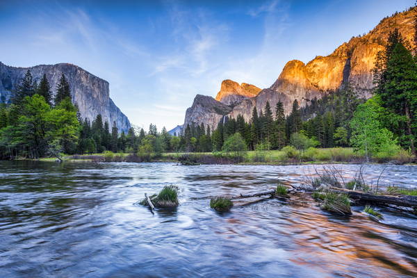 Yosemite Valley Evening by Travelling Light