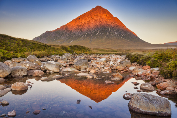 Buachaille Etive Mor Glencoe at Sunrise by Travelling Light