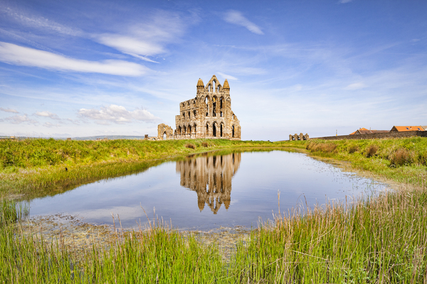 Whitby Abbey North Yorkshire by Travelling Light