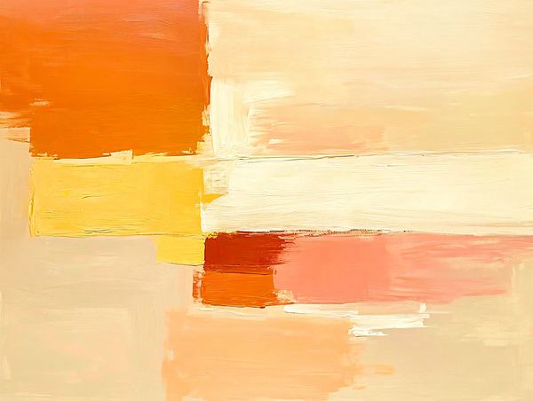 Warm Tones Abstract by Travelling Light