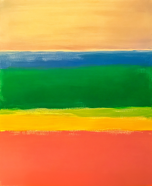 Land Sea and Sky Abstract by Travelling Light