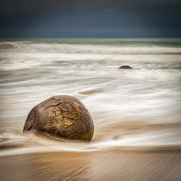 Moeraki Boulders at Dusk by Travelling Light