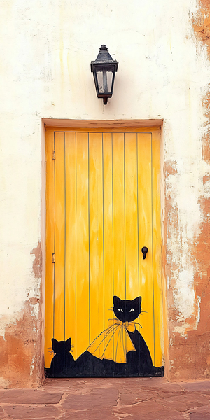 Cat Graffiti  5 Print