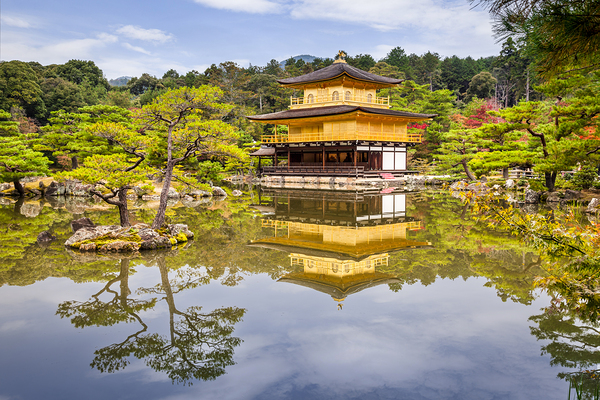 Golden Pavilion Kyoto Japan by Travelling Light