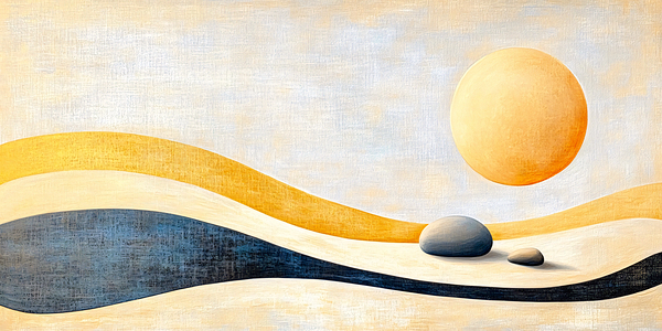 Zen Landscape by Travelling Light