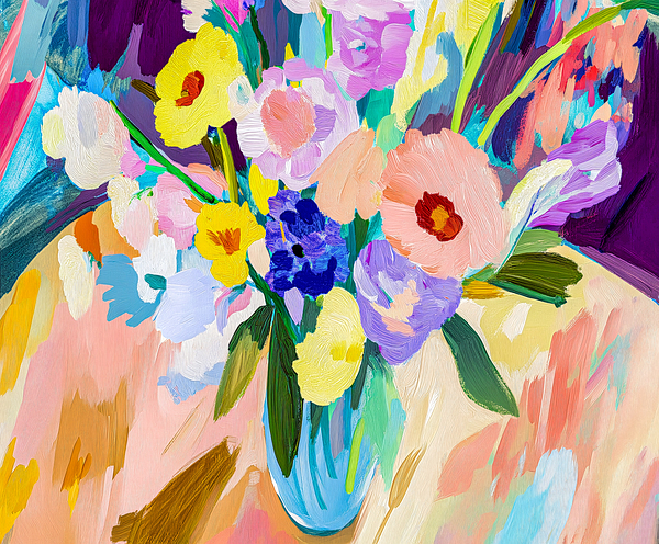 Facing Up to Flowers by Travelling Light