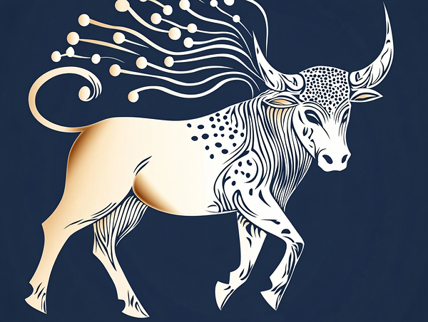 Signs of the Zodiac Taurus the Bull Print