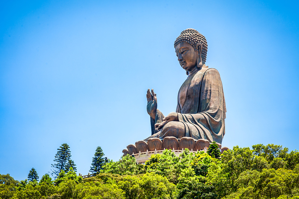 Big Buddha Lantau Island Hong Kong by Travelling Light