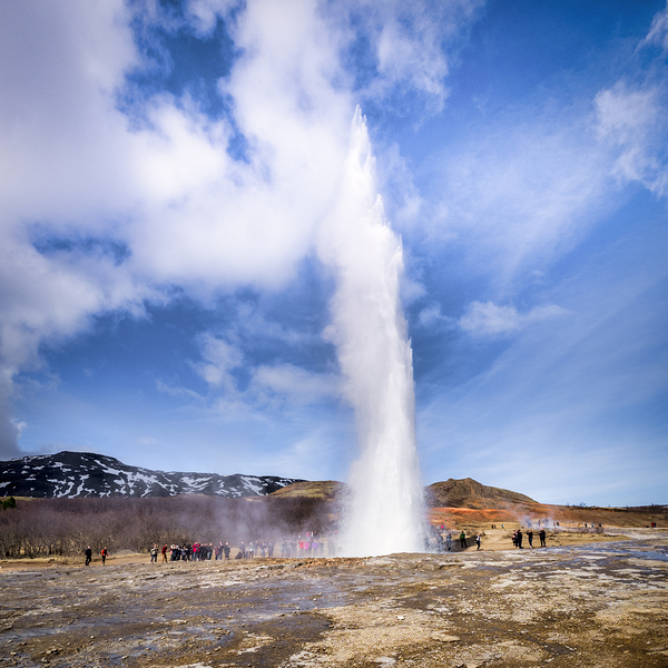 Strokkur Geyser Iceland by Travelling Light
