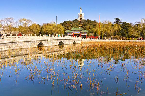 Beihai Park and the White Pagoda Beijing by Travelling Light