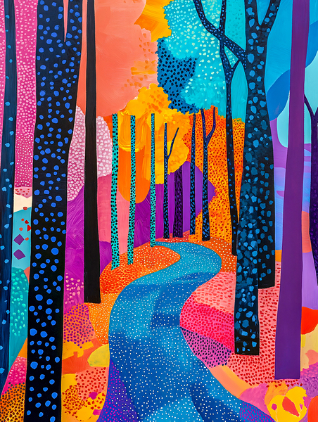 Sugar and Spice Road Print