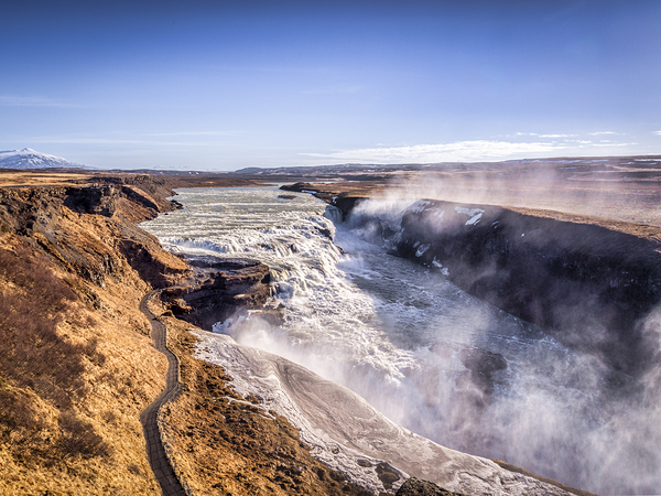 Gullfoss South Iceland I by Travelling Light