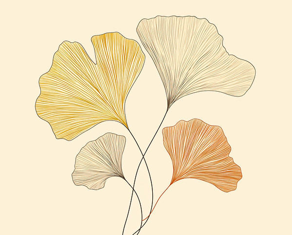 Gingko Leaves by Travelling Light