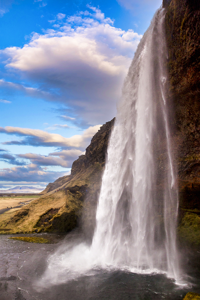 Seljalandsfoss Waterfall Iceland III by Travelling Light