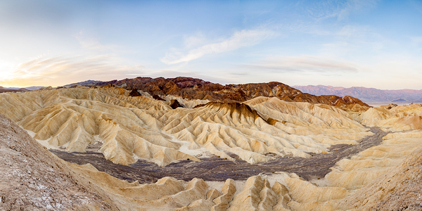 Dawn at Zabriskie Point Print