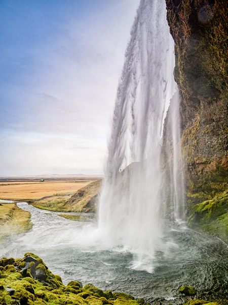 Seljalandsfoss Waterfall Iceland I by Travelling Light