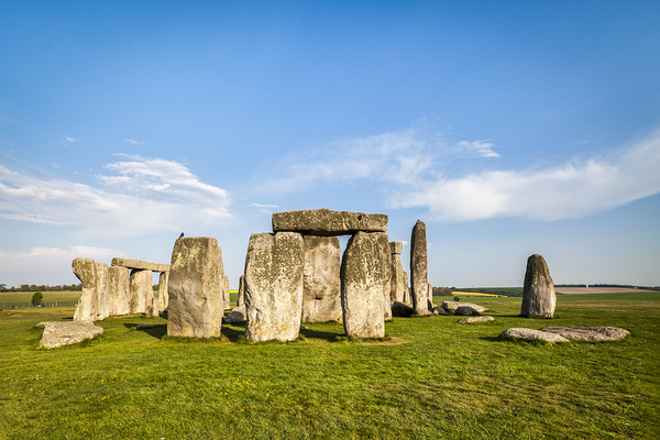 Spring Evening at Stonehenge by Travelling Light
