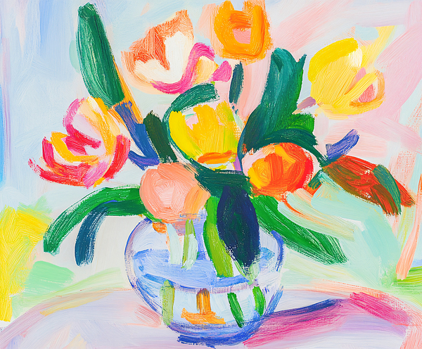 Bright Tulips by Travelling Light