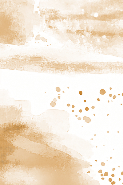 Soft Light Beige Abstract by Travelling Light