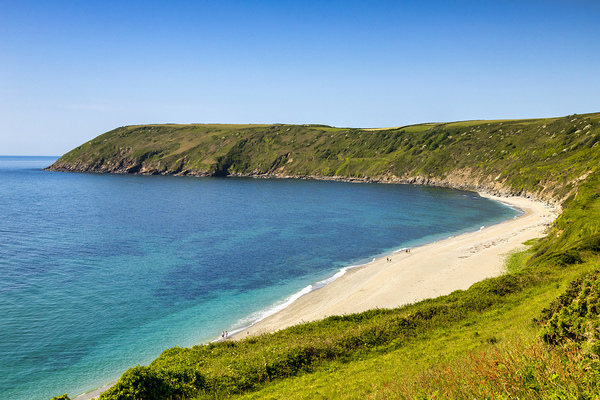 Vault Beach Roseland Peninsula Cornwall UK by Travelling Light