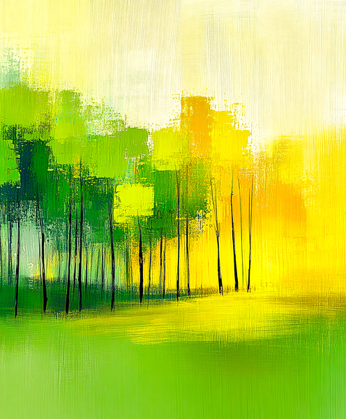 Green and Golden Nature by Travelling Light