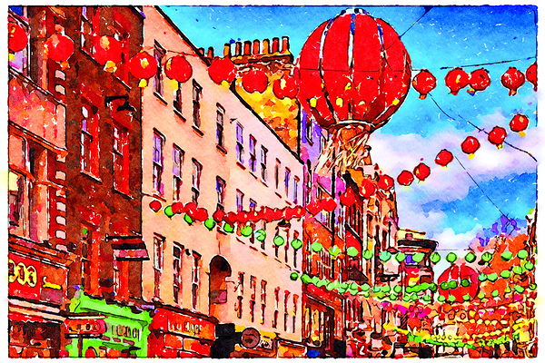 Chinatown London UK by Travelling Light