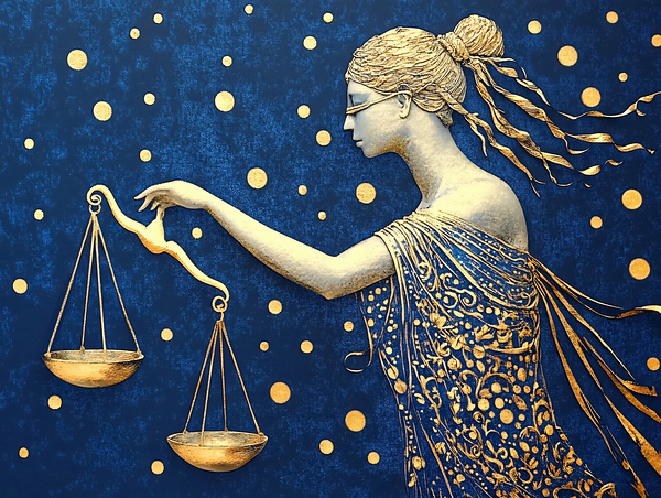 Zodiac Signs Libra the Scales Print