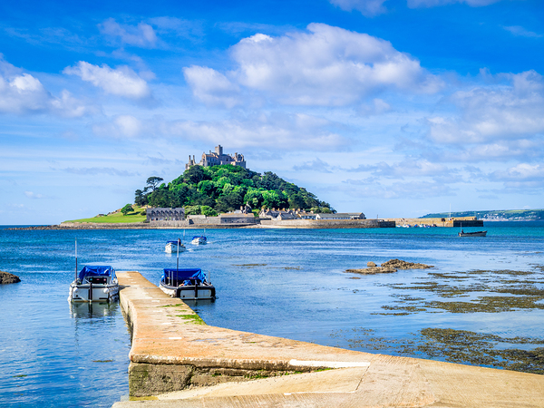 St Michaels Mount Marazion Cornwall UK by Travelling Light