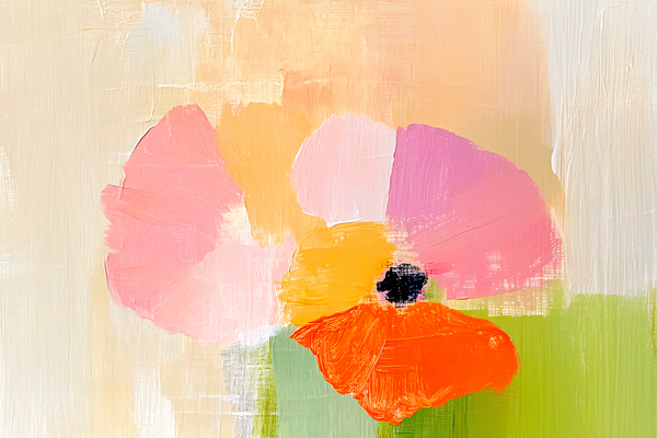 Warm Flower Print