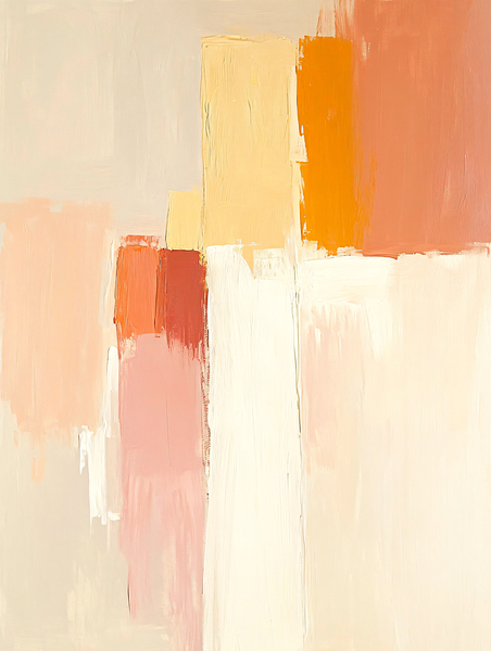 Earth Tones Abstract by Travelling Light