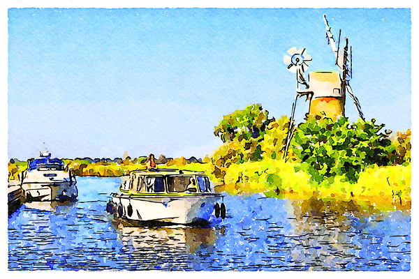 Norfolk Broads Norfolk England   Norfolk Broads  by Travelling Light