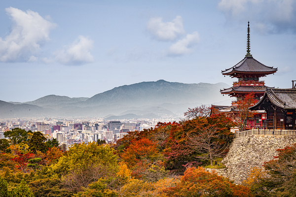 Kiyomizu-dera Temple Kyoto Japan by Travelling Light