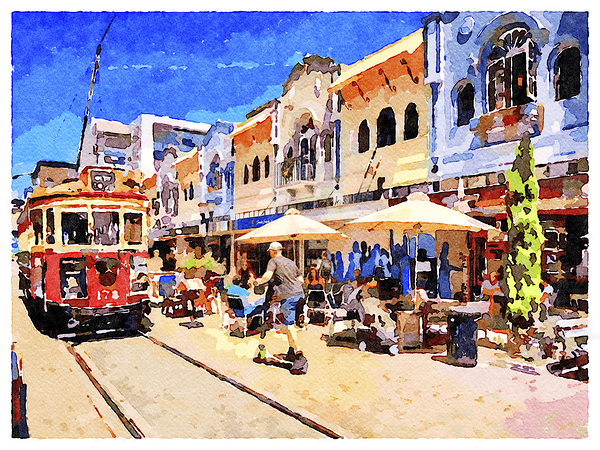 New Regent Street Christchurch New Zealand by Travelling Light