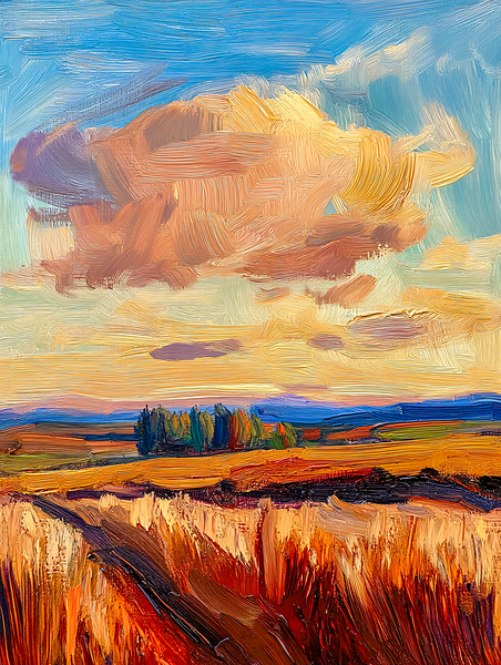 Landscape in Warm Neutral Tones by Travelling Light